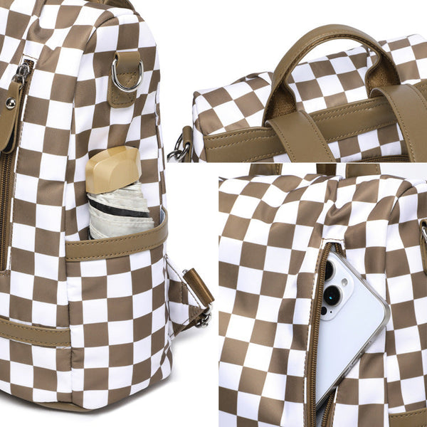 PREORDER: The Camden Check Backpack 6.22.26