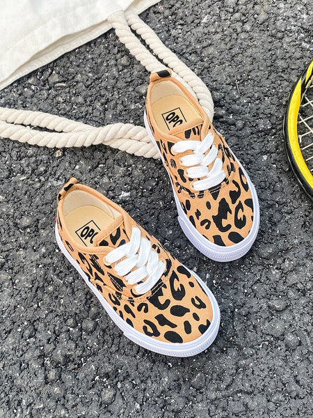 PREORDER: Kid's Canvas Lace-up Shoes  RERUN 7.13.26 - Pumpkin Patch Co