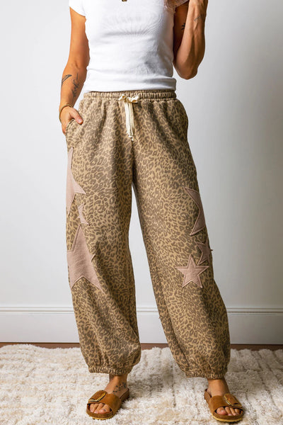 PREORDER: Leopard Star Pants  7.13.26