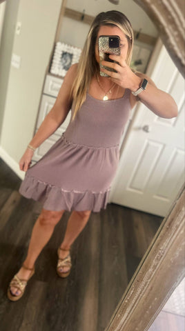 RTS: Ember Ribbed Dress-