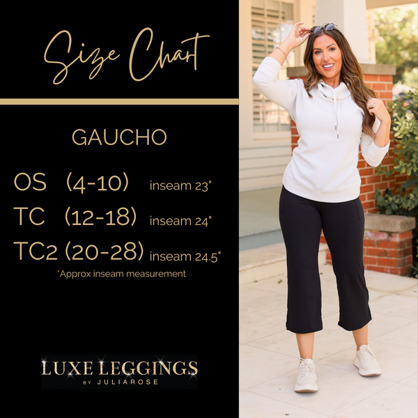 Ready to Ship | The Gabriella -Black  High Waisted Gaucho Pants - Round 6