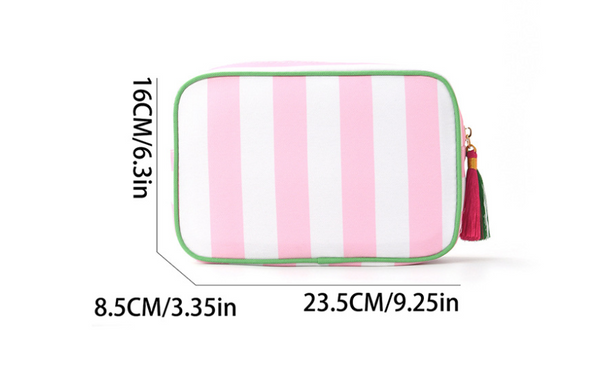 PREORDER: Rope Cosmetic Stripe Case RERUN 3.16.26