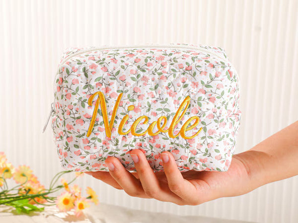 PREORDER: Personalized Travel Beauty Bag 3.16.26