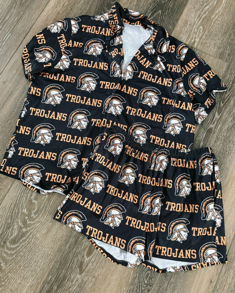 PREORDER: Custom Button Down Short Set (Kids & Adults) 3.16.26