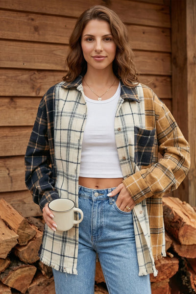 PREORDER: Haisley Multi-Plaid Top  8.3.26