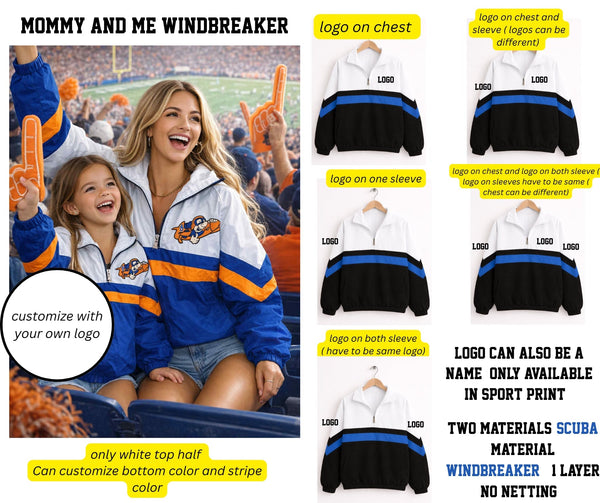 PREORDER: Mommy & Me Windbreaker RERUN 6.1.26 osym - Pumpkin Patch Co