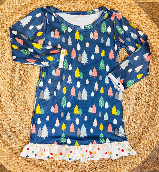 RTS: Boho Tree and Dotted Nightie* - Pumpkin Patch Co