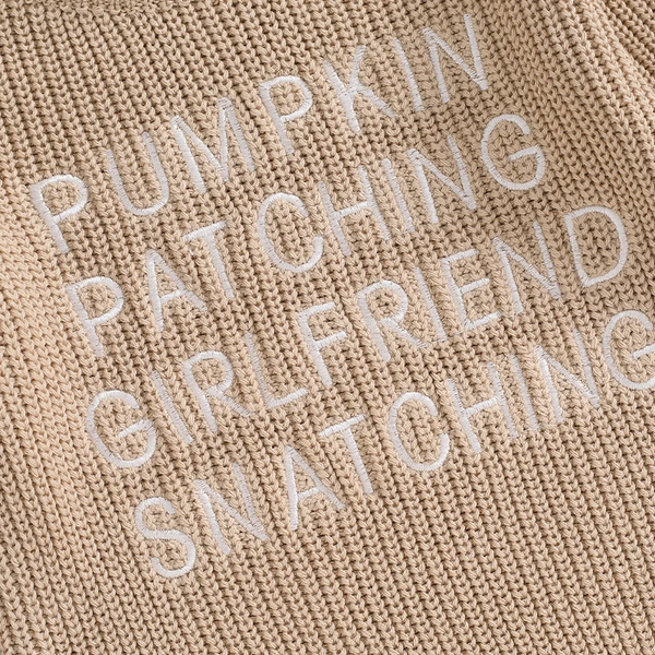 RTS: Pumpkin Patch Knit Onesie - Pumpkin Patch Co