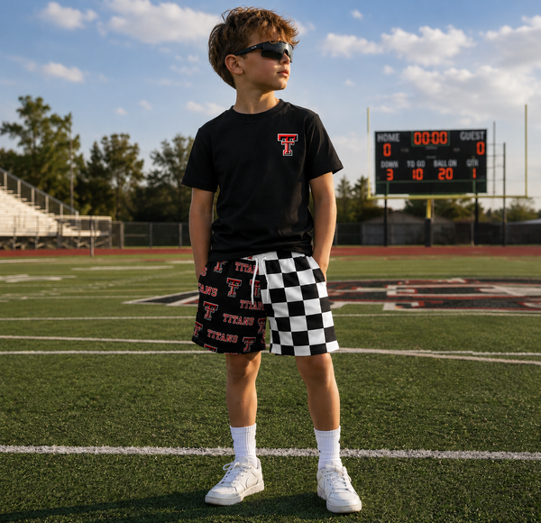PREORDER: Boys Split Side Shorts (Seamless + Standard Print) 5.18.26