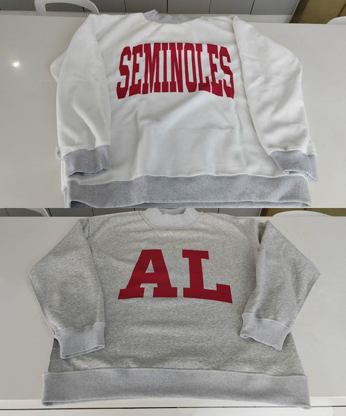PREORDER: Custom Reversible Mock Neck Sweaters RERUN 8.24.26