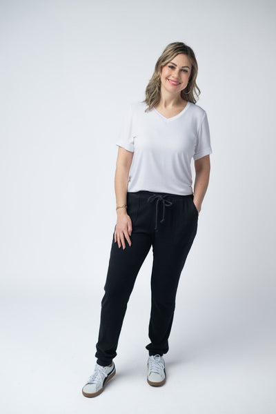 IN STOCK Corrine Joggers - Black - Pumpkin Patch Co