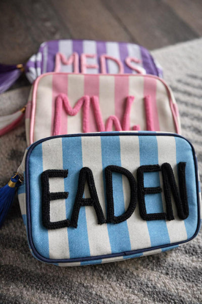 PREORDER: Rope Cosmetic Stripe Case RERUN 3.16.26