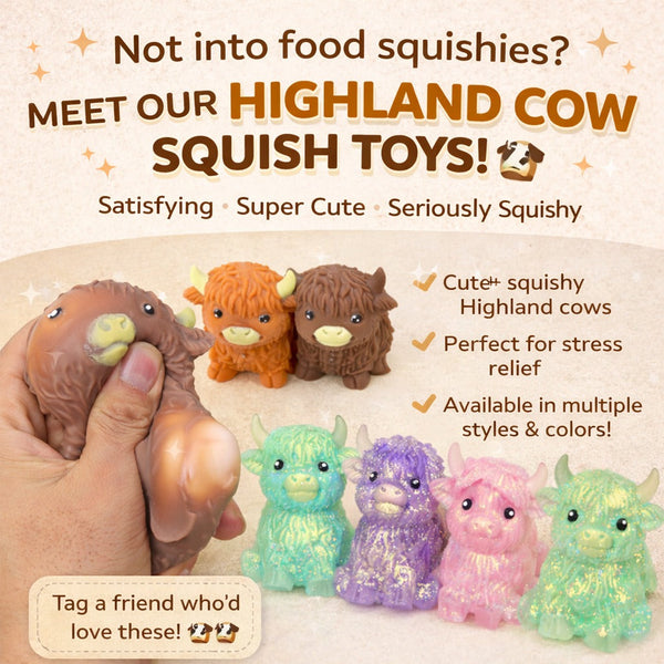 RTS: Highland Cow Squish - Pumpkin Patch Co