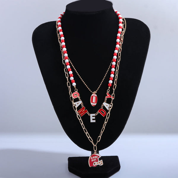 PREORDER: Game Day Layered Necklace 7.27.26