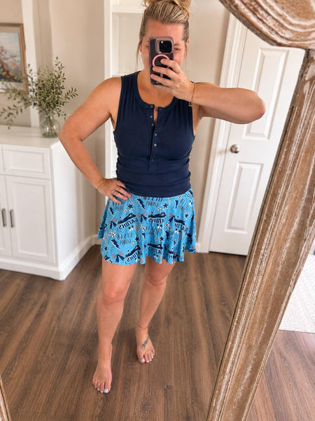 PREORDER: Custom Athletic Flowy Skort RERUN (Seamless Design) 6.8.26 - Pumpkin Patch Co