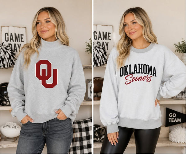 PREORDER: The Rally Club Reversible Mock Neck Sweater 8.24.26