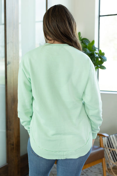 IN STOCK Vintage Wash Pullover - Mint