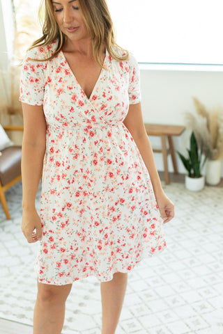 IN STOCK Tinley Dress - Ivory Floral