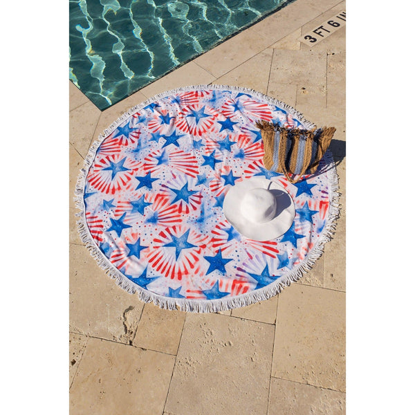 Ready to Ship | Stars and Stripes  Oversized Beach Towels