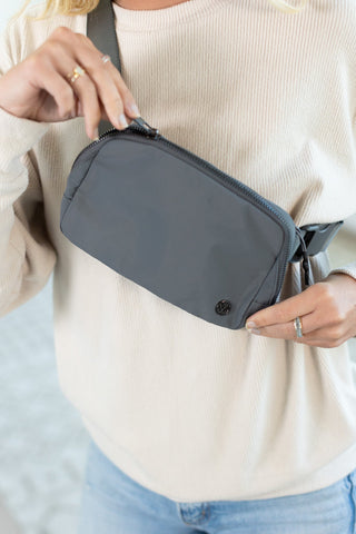 IN STOCK Bum Bag - Charcoal FINAL SALE