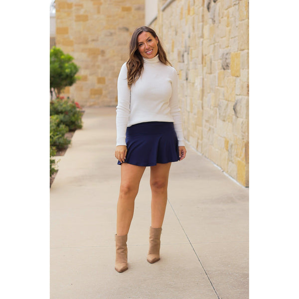 Ready to Ship | The Josie Navy Skort *