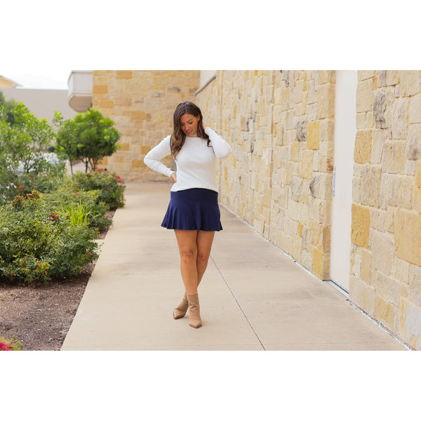 Ready to Ship | The Josie Navy Skort *