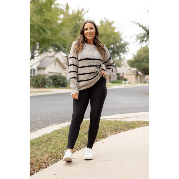 PreOrder | FULL LENGTH, NO POCKET Black Leggings - Round 3