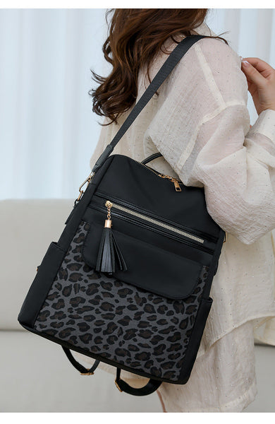 PREORDER: Two Tone Leopard Backpacks  8.17.26