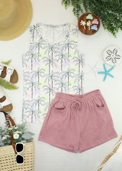 IN STOCK Ava Tank - Neon Palm - Pumpkin Patch Co