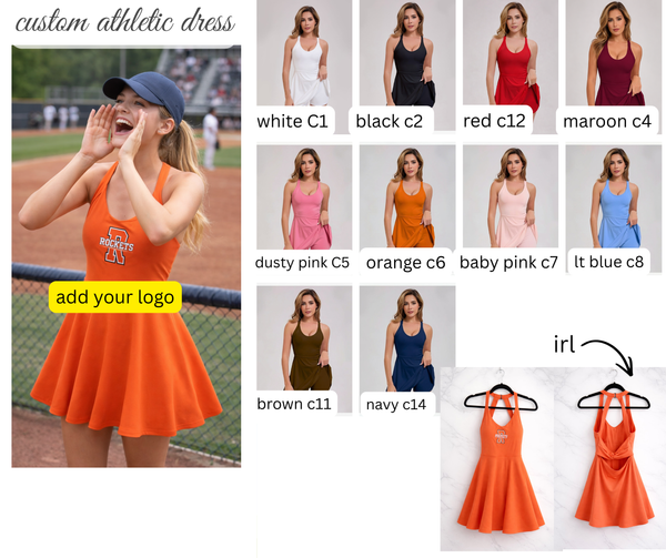 PREORDER: Custom Athletic Dress 3.16.26