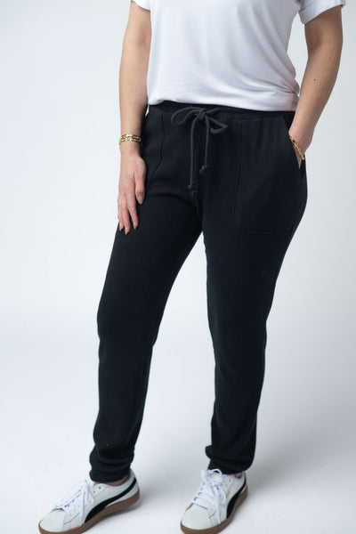 IN STOCK Corrine Joggers - Black - Pumpkin Patch Co