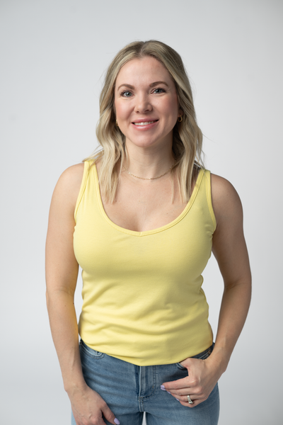 IN STOCK Kennedy Tank - Lemon - Pumpkin Patch Co