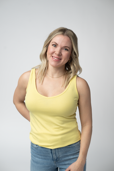 IN STOCK Kennedy Tank - Lemon - Pumpkin Patch Co