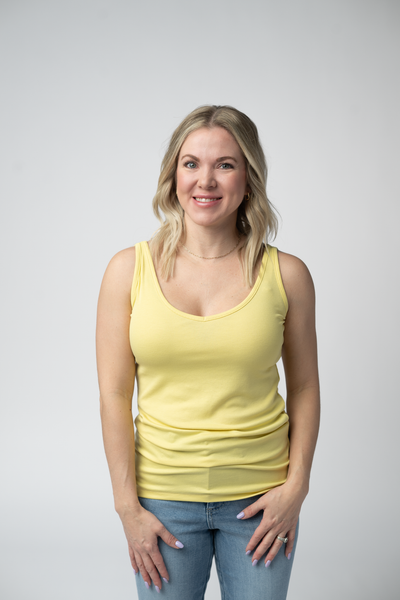 IN STOCK Kennedy Tank - Lemon - Pumpkin Patch Co