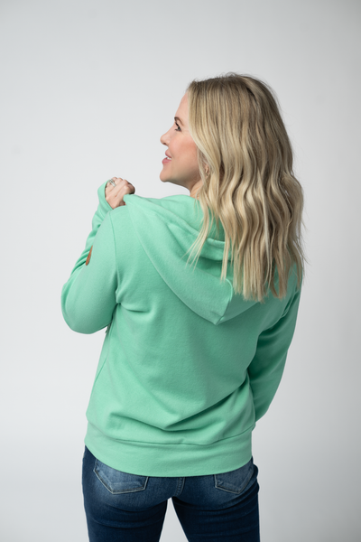IN STOCK Fullzip Hoodie - Aquamarine - Pumpkin Patch Co