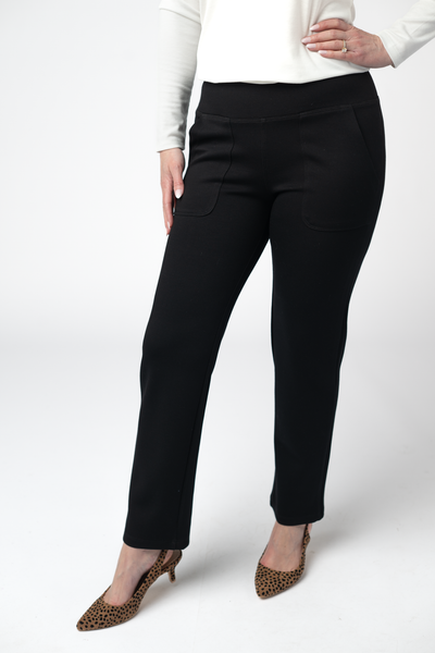 IN STOCK Luxe Ankle Bottoms- Black - Pumpkin Patch Co
