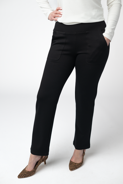 IN STOCK Luxe Ankle Bottoms- Black - Pumpkin Patch Co
