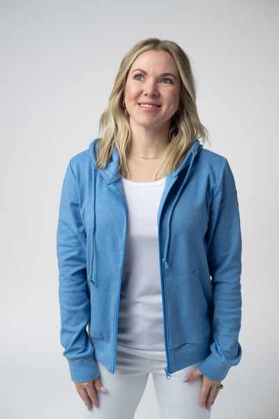 IN STOCK Fullzip Hoodie - Blue - Pumpkin Patch Co