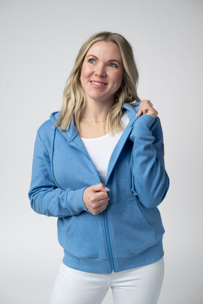 IN STOCK Fullzip Hoodie - Blue - Pumpkin Patch Co