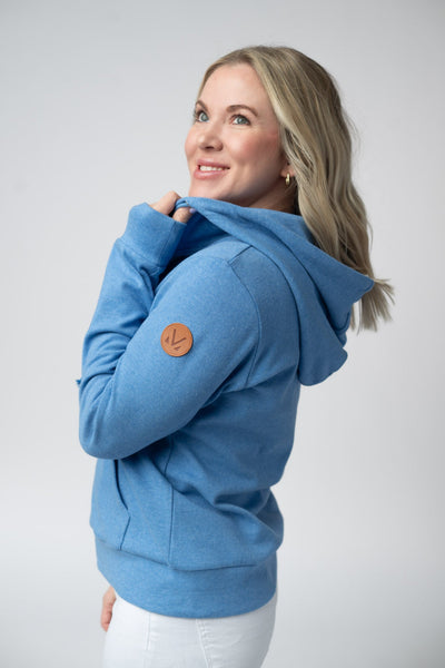 IN STOCK Fullzip Hoodie - Blue - Pumpkin Patch Co