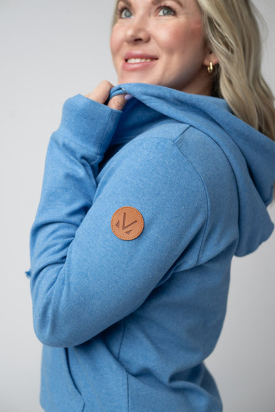 IN STOCK Fullzip Hoodie - Blue - Pumpkin Patch Co