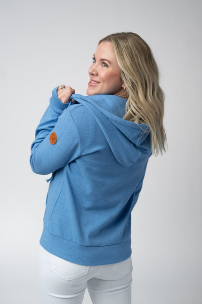 IN STOCK Fullzip Hoodie - Blue - Pumpkin Patch Co