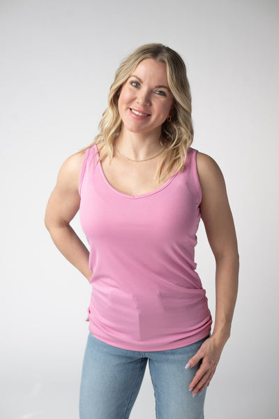 IN STOCK Kennedy Tank - Pink - Pumpkin Patch Co
