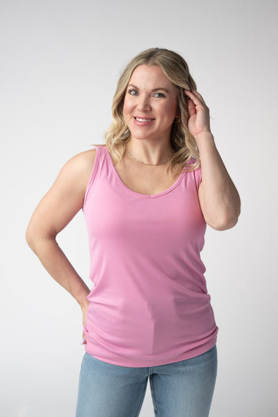 IN STOCK Kennedy Tank - Pink - Pumpkin Patch Co
