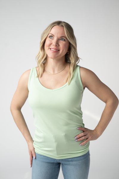 IN STOCK Kennedy Tank - Lime - Pumpkin Patch Co