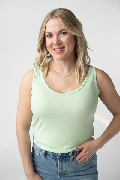 IN STOCK Kennedy Tank - Lime - Pumpkin Patch Co