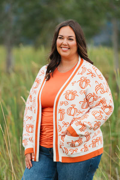 IN STOCK Pumpkins Pocket Cardigan