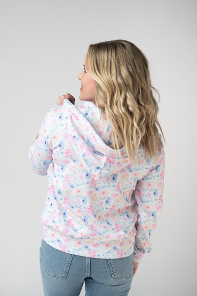 IN STOCK Fullzip Hoodie - Petal Gardens - Pumpkin Patch Co