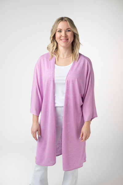 IN STOCK Ellie Cover-Up Kimono - Lilac - Pumpkin Patch Co
