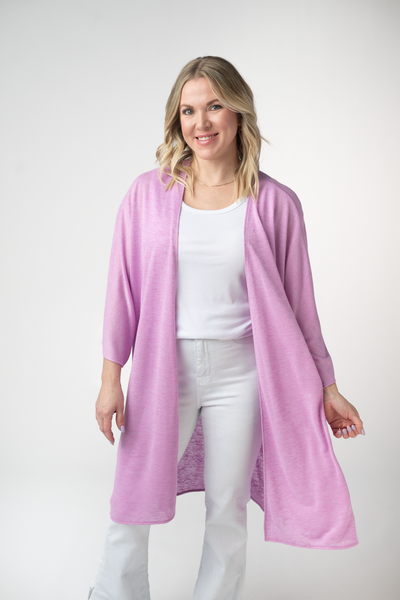 IN STOCK Ellie Cover-Up Kimono - Lilac - Pumpkin Patch Co